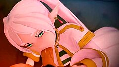 fucking frieren in hentai cartoon anime 3d pov blowjob!