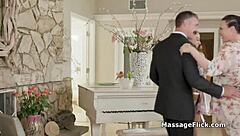 i drilld two masseuses after a steamy shower