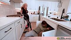 Busty Housewife Mari Needs Plumber for Private Cleaning