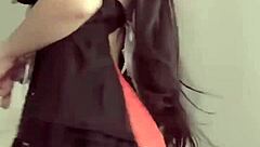 Dancing beautifully with cute charm