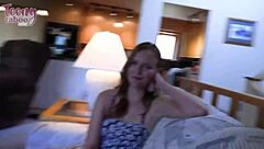 Seth brogan fucks couch-surfing nympho stella sedona with doggystyle and muff diving.