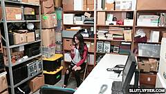 Sophie leone bends over for doggystyle fuck