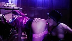 Jodi James and Natalia Use Vibrating Toys During Double Penetration Fun