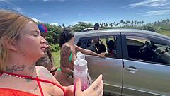 lost video of young orgy in the woods?