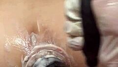 daddy uses dildos and fists gay partner intensely