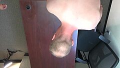 Peaches gags on black cock in casting POV!