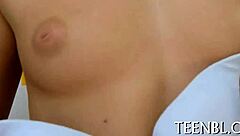 Sucking wet pussy for rough blowjob and tight sex