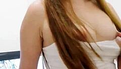 homemade 1on1 fucking with beautiful wife in bedroom