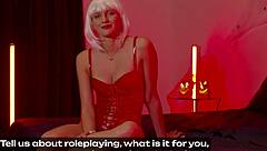 Halloween fuck white witch stacy cruz and black demon leo santos