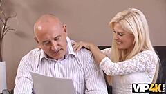 Guy Doesn't Know Sex Tricks, So Girlfriend Tries Stepdad In Vip4k