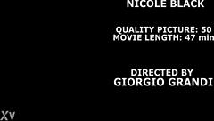 nicole black in intense group scene with rough actions