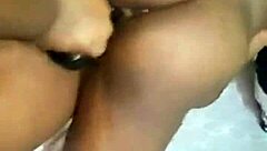 girls let loose with toys and fingering in lesbian fun