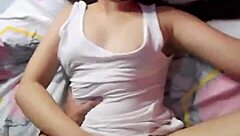 homemade 1on1 fucking with beautiful wife in bedroom