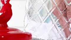 Why is this big boobs model so easy to punish in the basement?