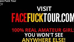 Latina Deep Throats Massive Dick With Eye Contact In Hardcore Blowjob