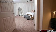 Ginger Cougar Mom Caught Touching Her Big Tits And Cunt In Hidden POV. She reaches orgasm secretly.