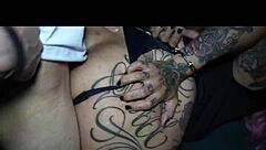 Policewoman crossdresses and fucks criminals