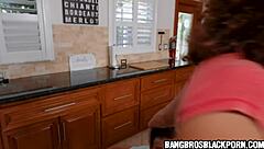 Johnny Can't Stand His Hot Black Stepsis's Butt