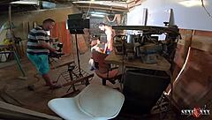 Behind Scenes, Niece Luara Amaral Experiences First Orgasm