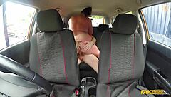 Fake Driving School Curvy Student Swallows Instructor's Cum