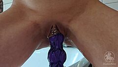 My big fantasy dildo brings intense pleasure!