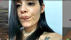 Diamondjo and Larahenao show off tits and boobs