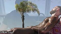 A hot bi-couple shares a studly cock