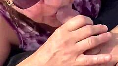 Nicebigddd sucks dick in public for cumshot