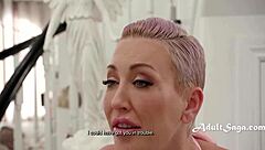 My wife seduced boss's wife into double penetration