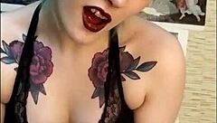 stunning babe edges her friend's cock with femdom tease