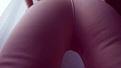 brunette goddess gives pov facesitting and jerk off instructions with big pussy