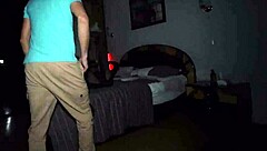 Teen students having fun at a sex party in the bedroom