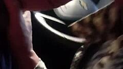 I have a quick encounter in the car