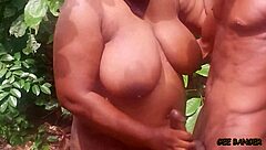 ebony babe gets banged in soft doggy style with blowjob and riding in amateur latina scene