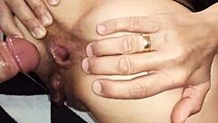 Skinny milf in anal compilation close up homemade