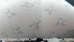 Mature Woman Masturbates In Pajamas With Camel Toe