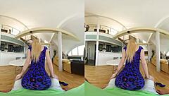 Is This Mesmerizing Blonde Horny for Your Cock in Czech VR?