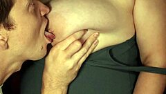 Hard Nipple Sucking And Play