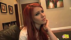 Redhead Lesbian Loves Intense Pussy Licking.