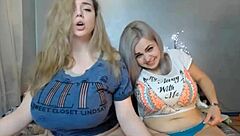 Amateur BBW Shows Off Her Fat Tits And Boobs On Webcam In Detailed Close-Up