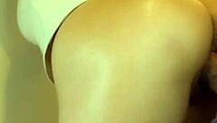 Sleepwalking Japanese step daughter gets cum on ass uncensored