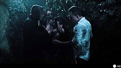 Asian Slut Gangbanged Like Fuckdoll In Woods?