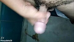Guess What Happens When I Stroke My Hairy Natural Cock?