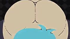 Sky finally gets titty fuck and blowjob with monster cock