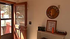 Horny amateur couple engages in rough, dripping quickie sex