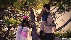 black princess loses her virginity to warrior