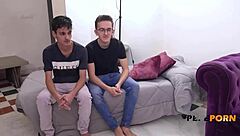 Paris tries a threesome with two young men for the first time