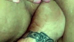 Detailed fisting of a whore's pussy and ass.