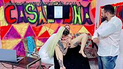 I-I went to the tattoo studio to get my pussy tattooed but the tattooists fucked me