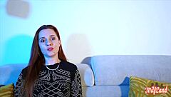 Kira And Oletsha MILFs Enjoy Threesome With Small Waist In Lingerie